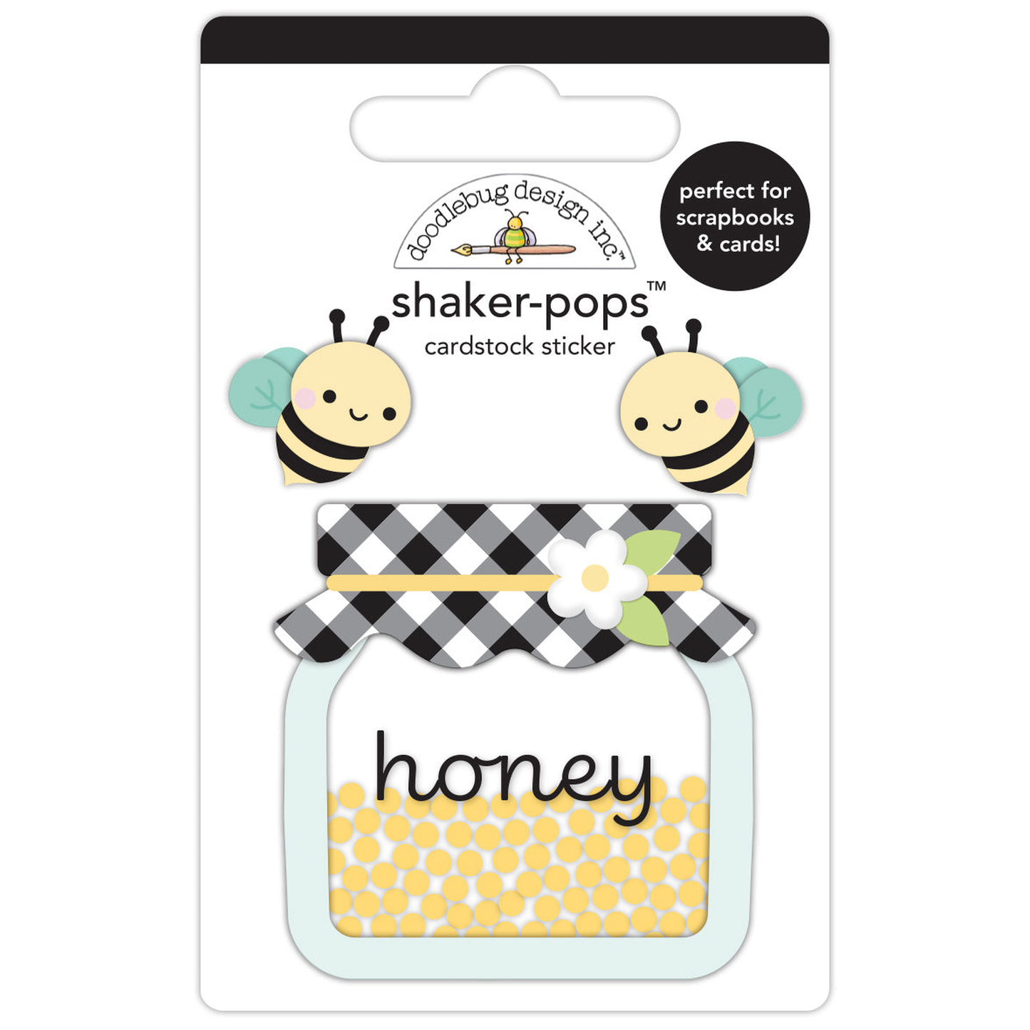 Bee Happy Honey Bees Shaker-Pops