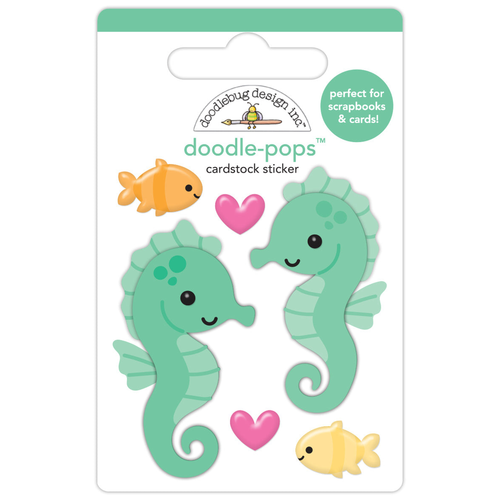 Summer Fun Sam & Sally Seahorse Doodle-Pops