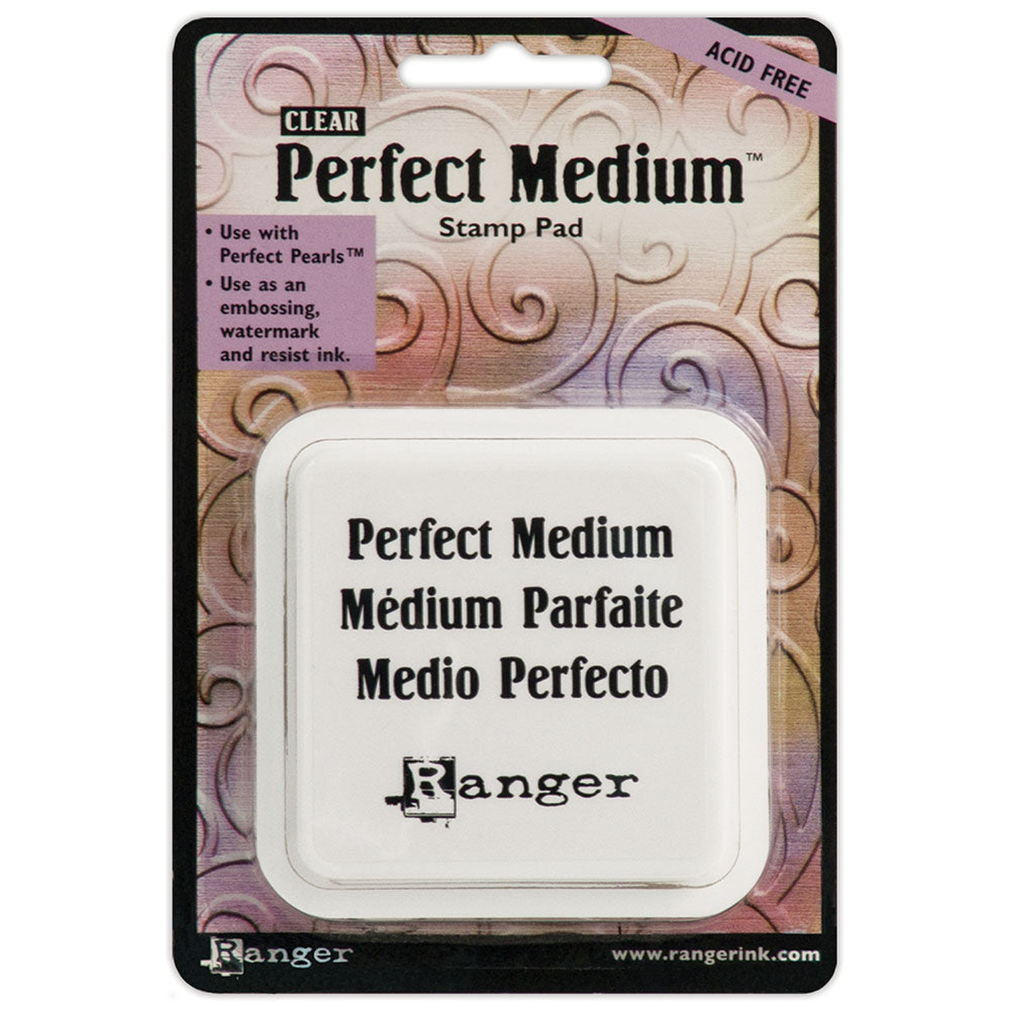 Ranger Perfect Medium Stamp Pad Clear