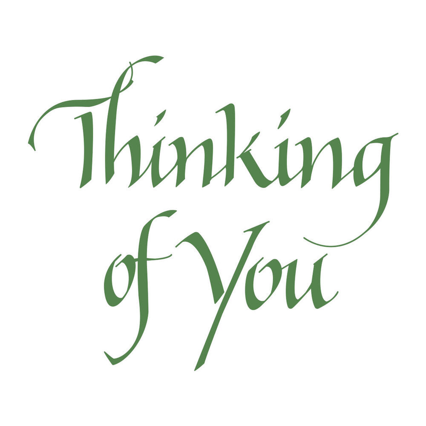Upright Italic Everyday Sentiments - Thinking of You