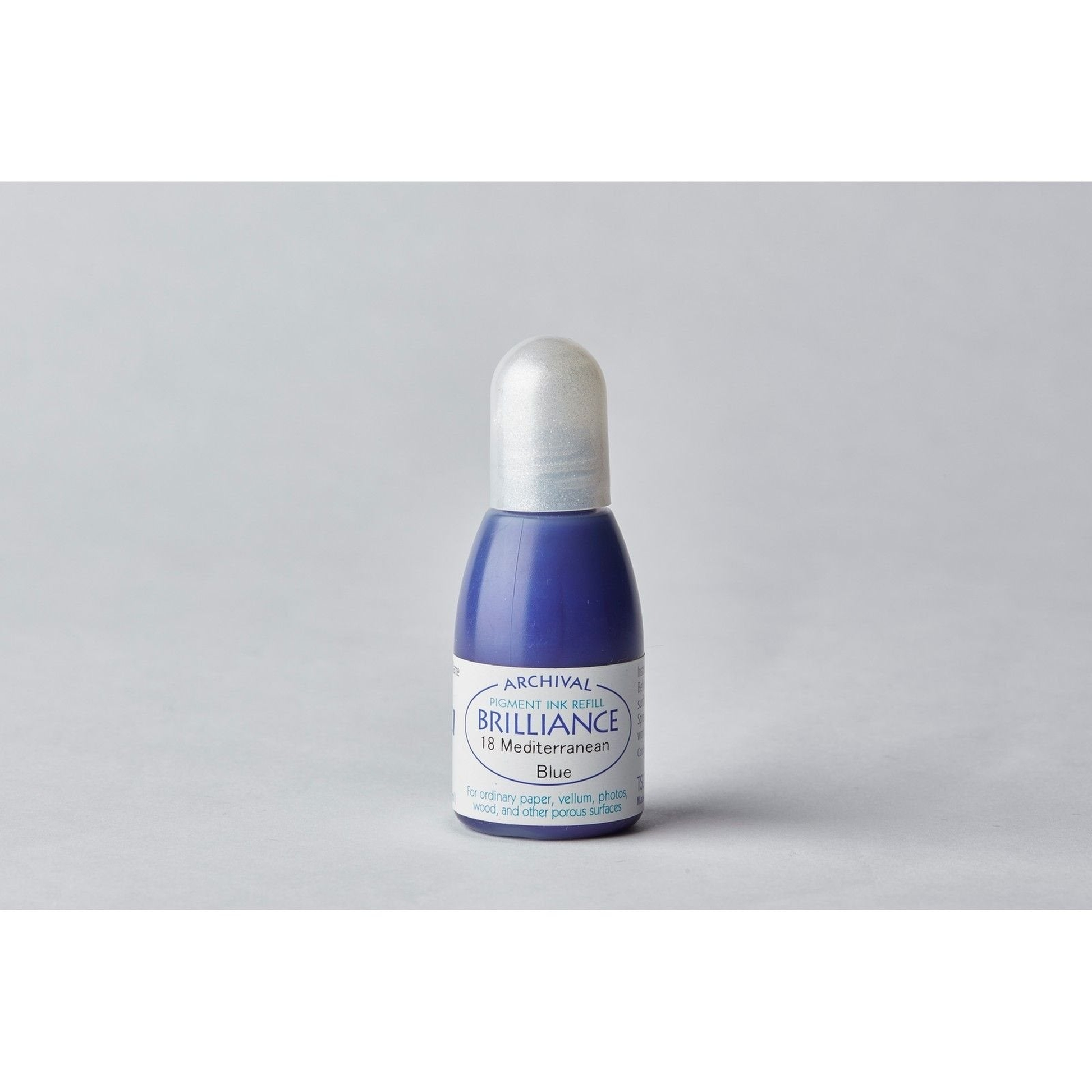 Tsukineko Brilliance Ink Refill Mediterranean Blue