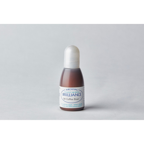Tsukineko Brilliance Ink Refill Coffee Bean
