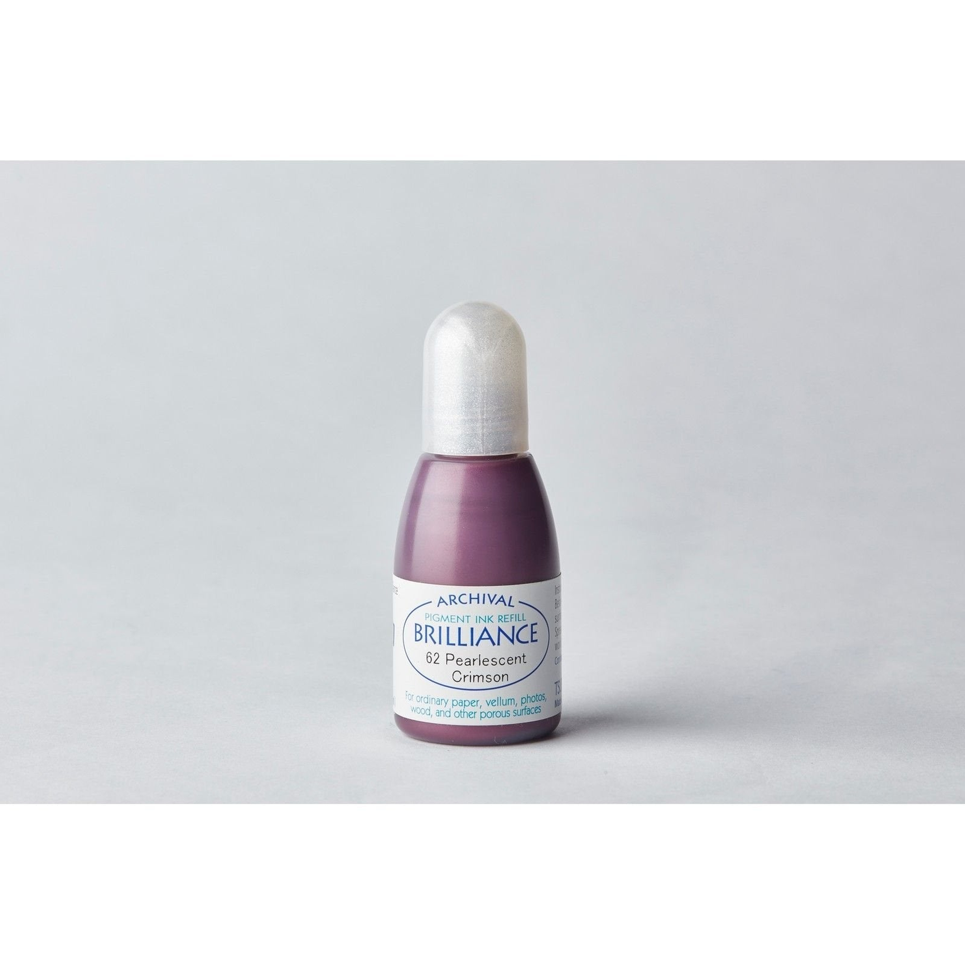 Tsukineko Brilliance Ink Refill Pearlescent Crimson