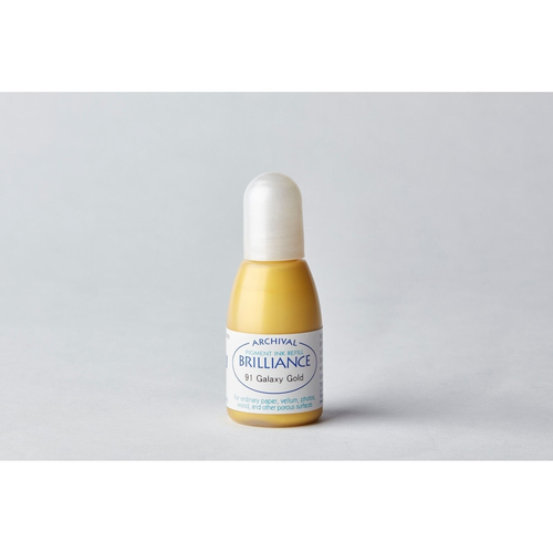 Tsukineko Brilliance Ink Refill Galaxy Gold
