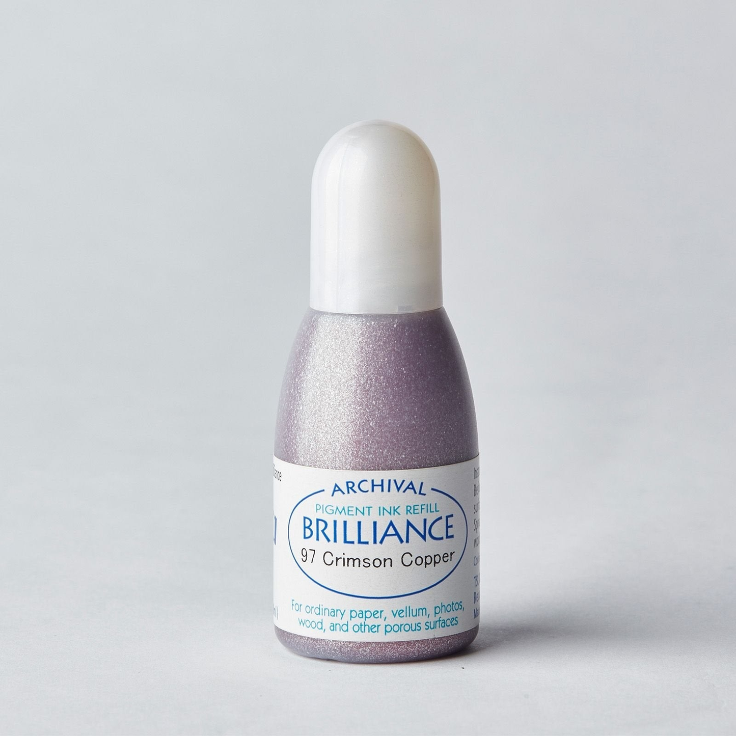 Tsukineko Brilliance Ink Refill Crimson Copper