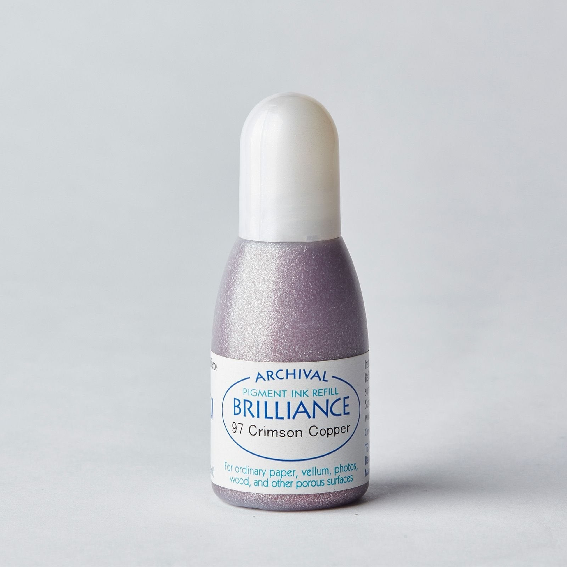 Tsukineko Brilliance Ink Refill Crimson Copper