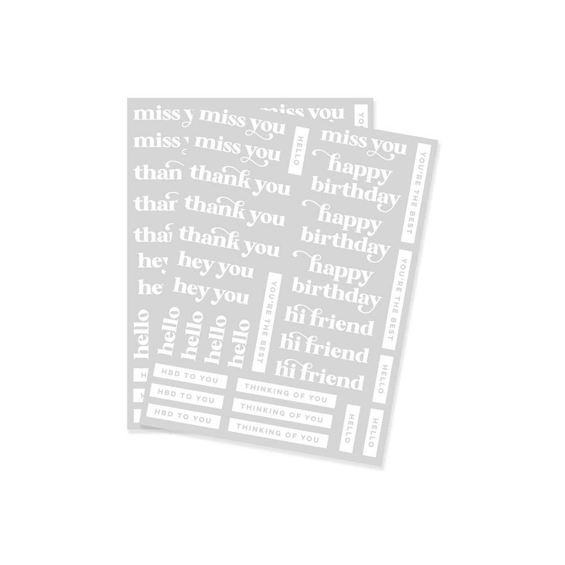 Must Have Messages