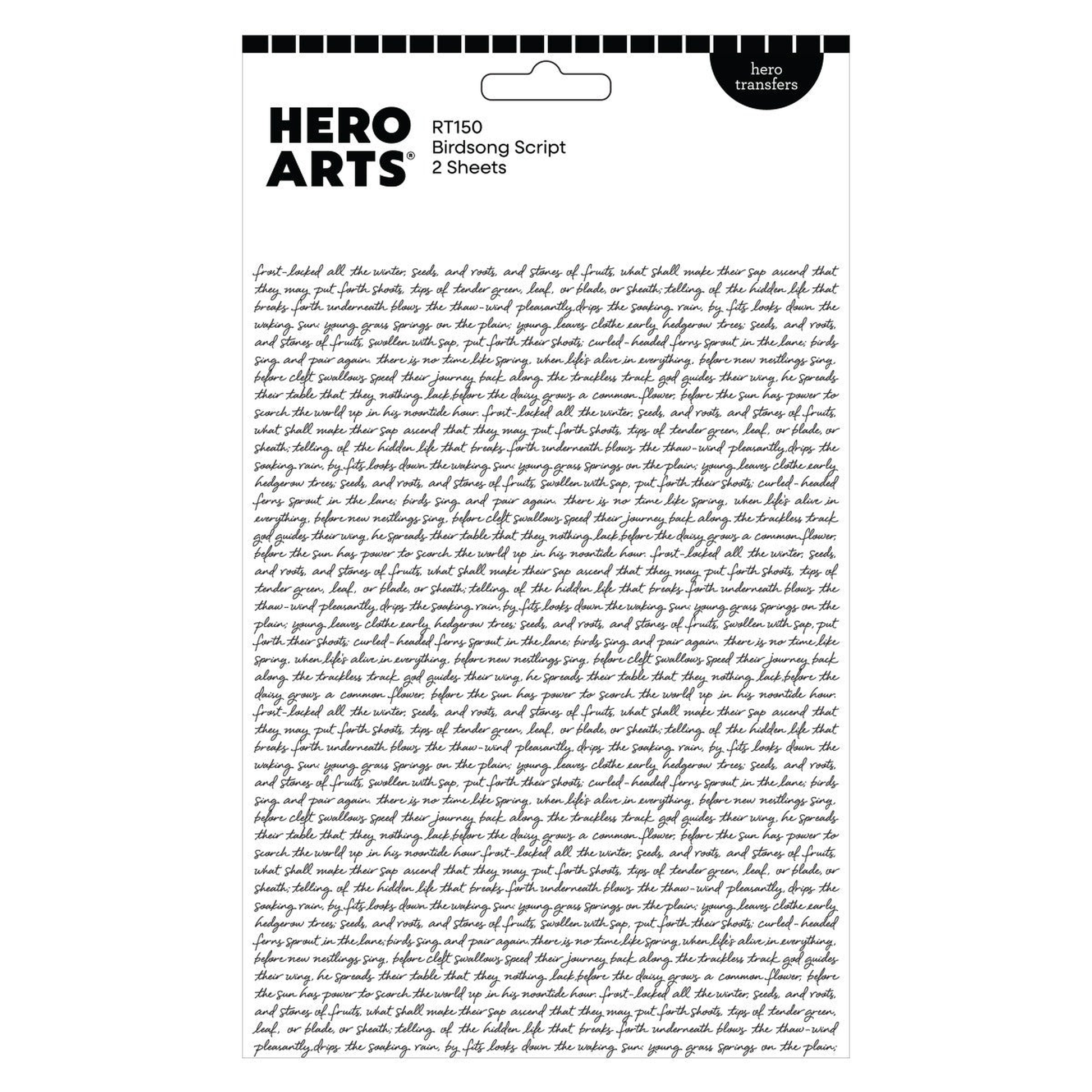 Birdsong Script