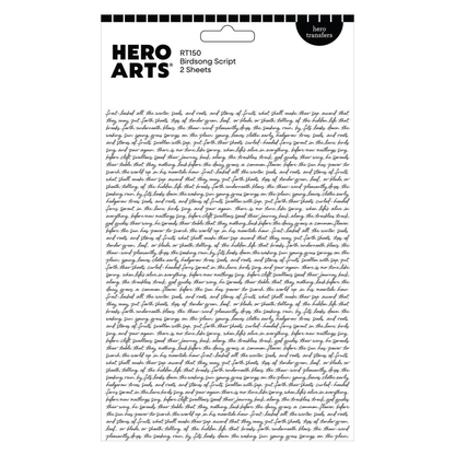 Birdsong Script