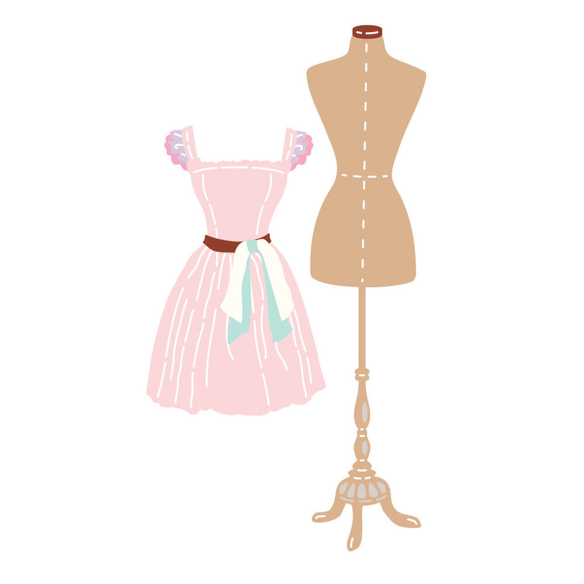 Buttons & Keepsakes Couture Dressform