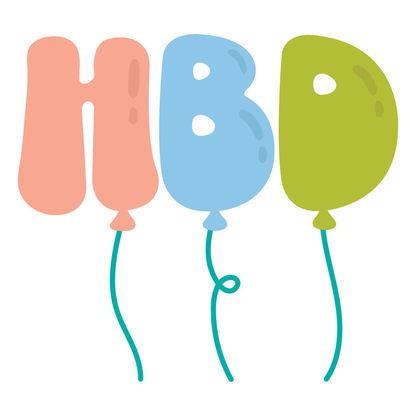 Aged to Perfection HBD Balloons