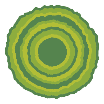 Summertime - Ripped Edge Circles