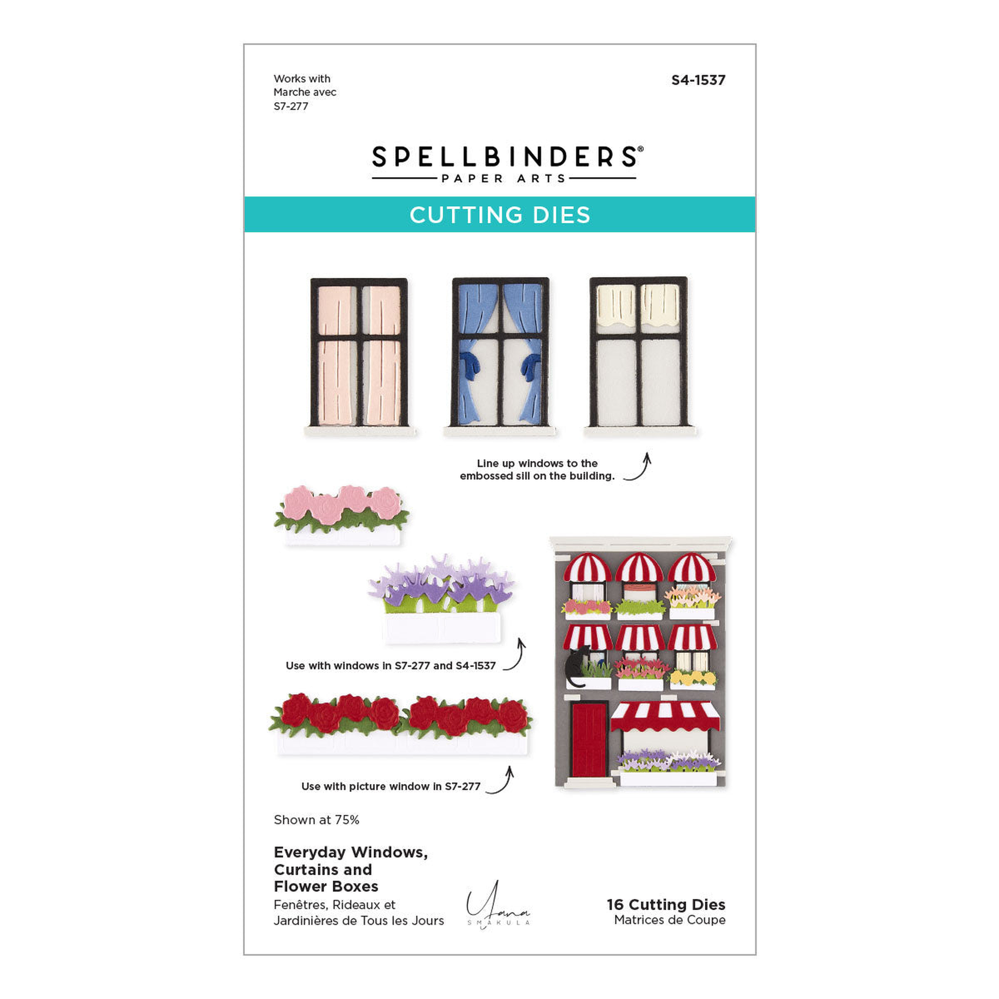 Everyday City Holiday - Everyday Windows/Curtains/Flower Boxes