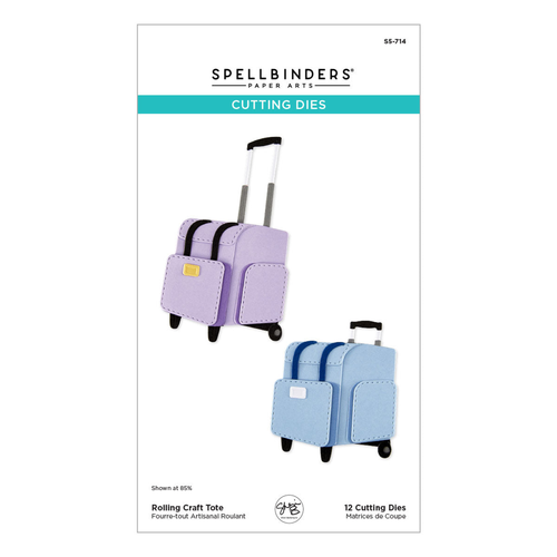 We All Have Baggage - Rolling Craft Tote