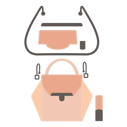 We All Have Baggage - Designer Purse