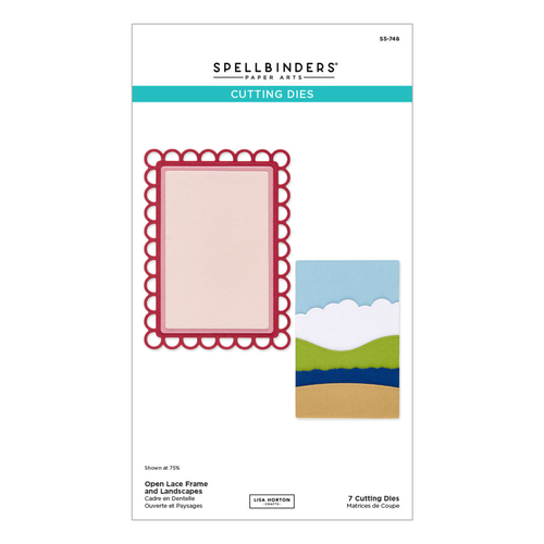 Summertime - Open Lace Frame and Landscapes