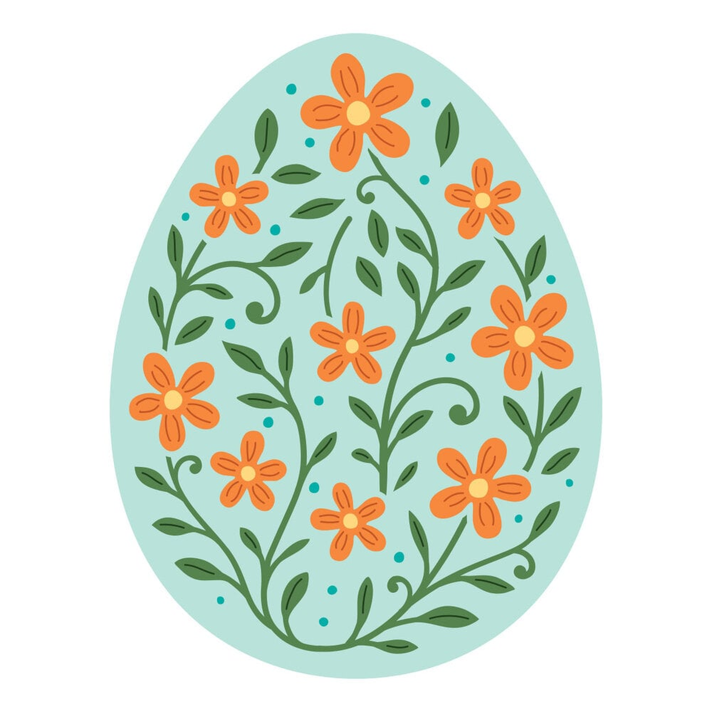 Happy Spring - In Bloom Egg
