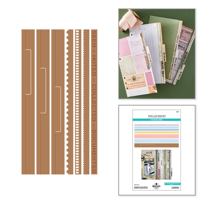 Turn the Page Keepsake Capsule Borders