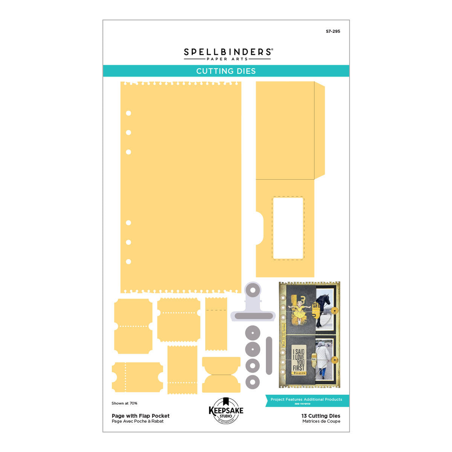 Turn the Page Page with Flap Pocket