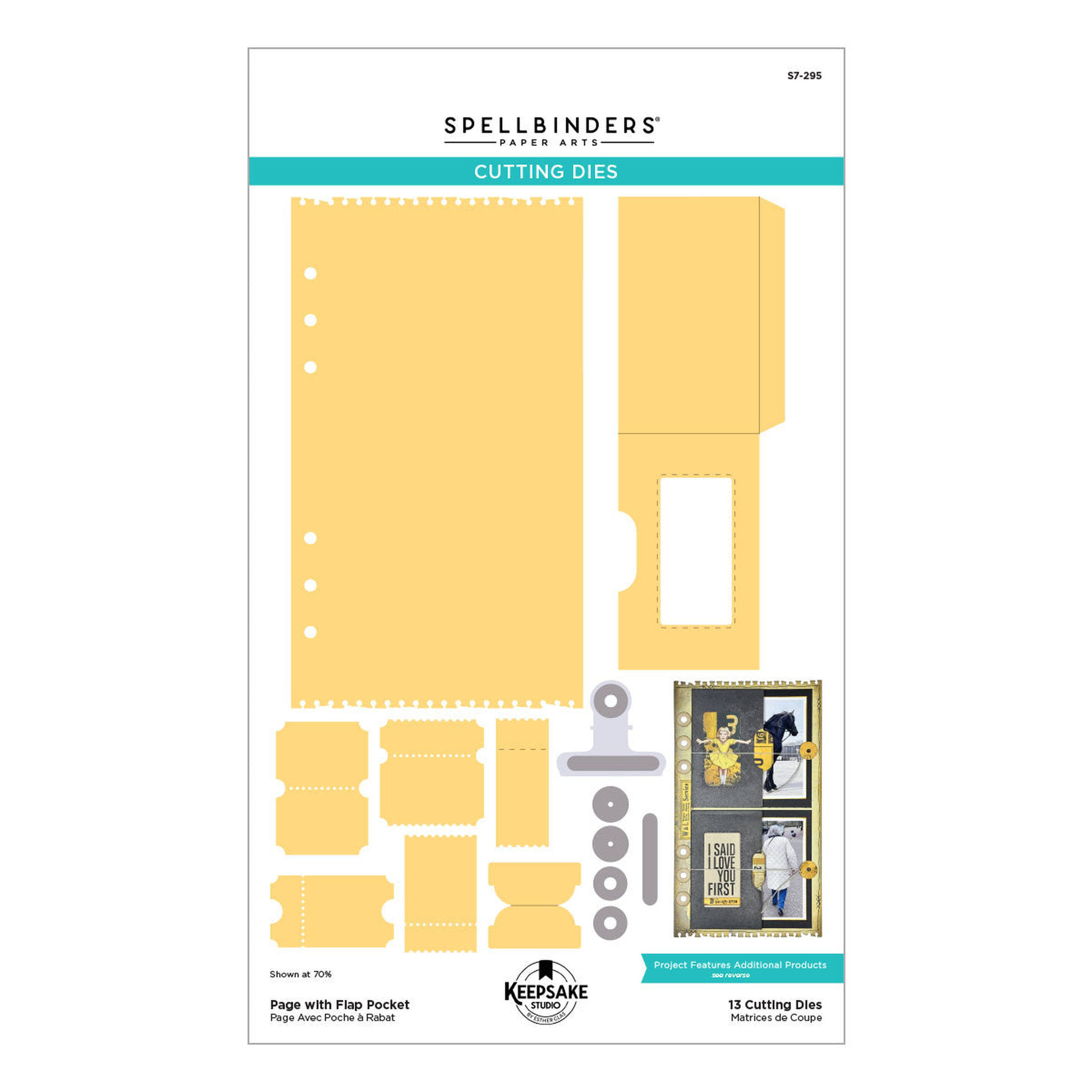 Turn the Page Page with Flap Pocket