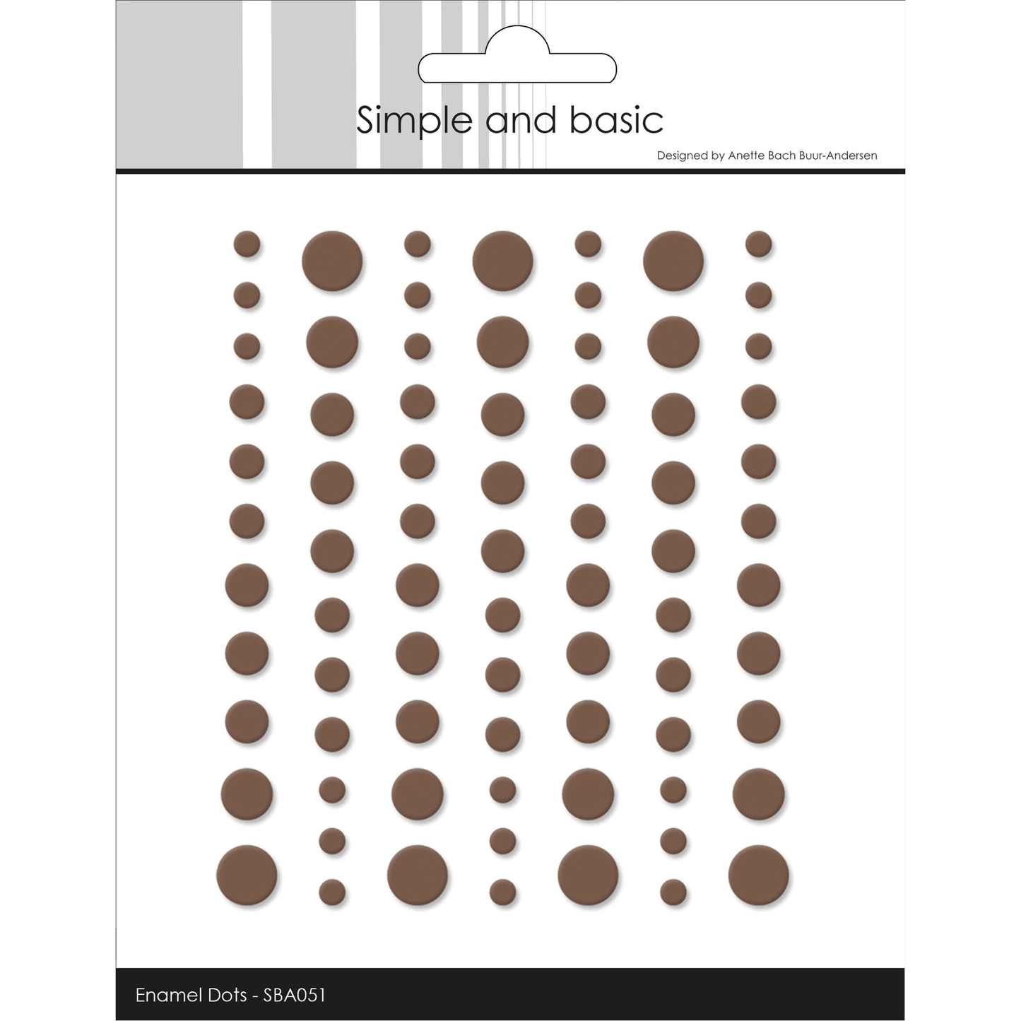 Matte Enamel Dots Coffee