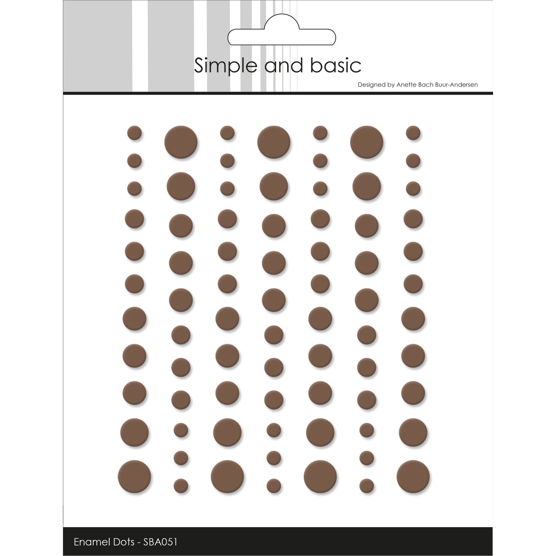 Matte Enamel Dots Coffee
