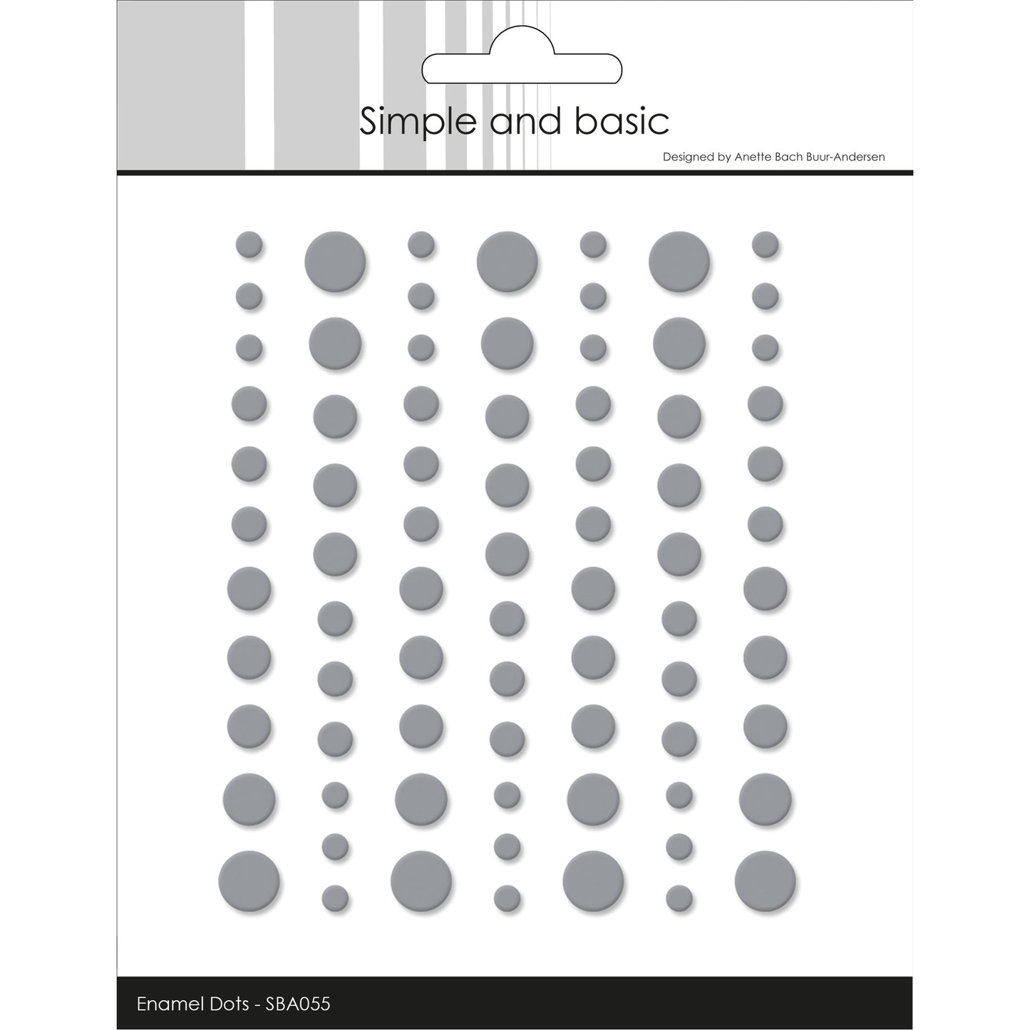 Matte Enamel Dots Concrete