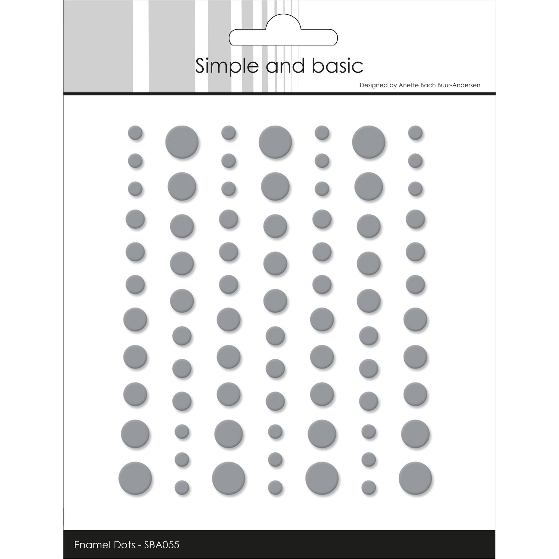 Matte Enamel Dots Concrete