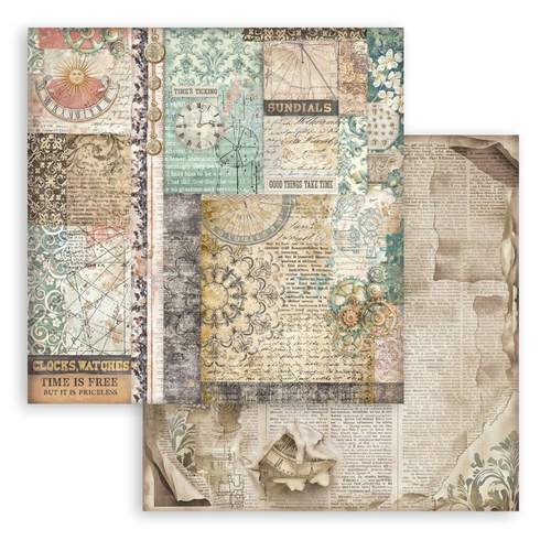 Gardens of Time Sheet Mixed Patterns