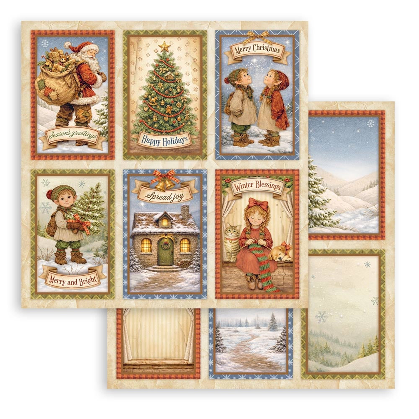 Silent Night 6 Cards