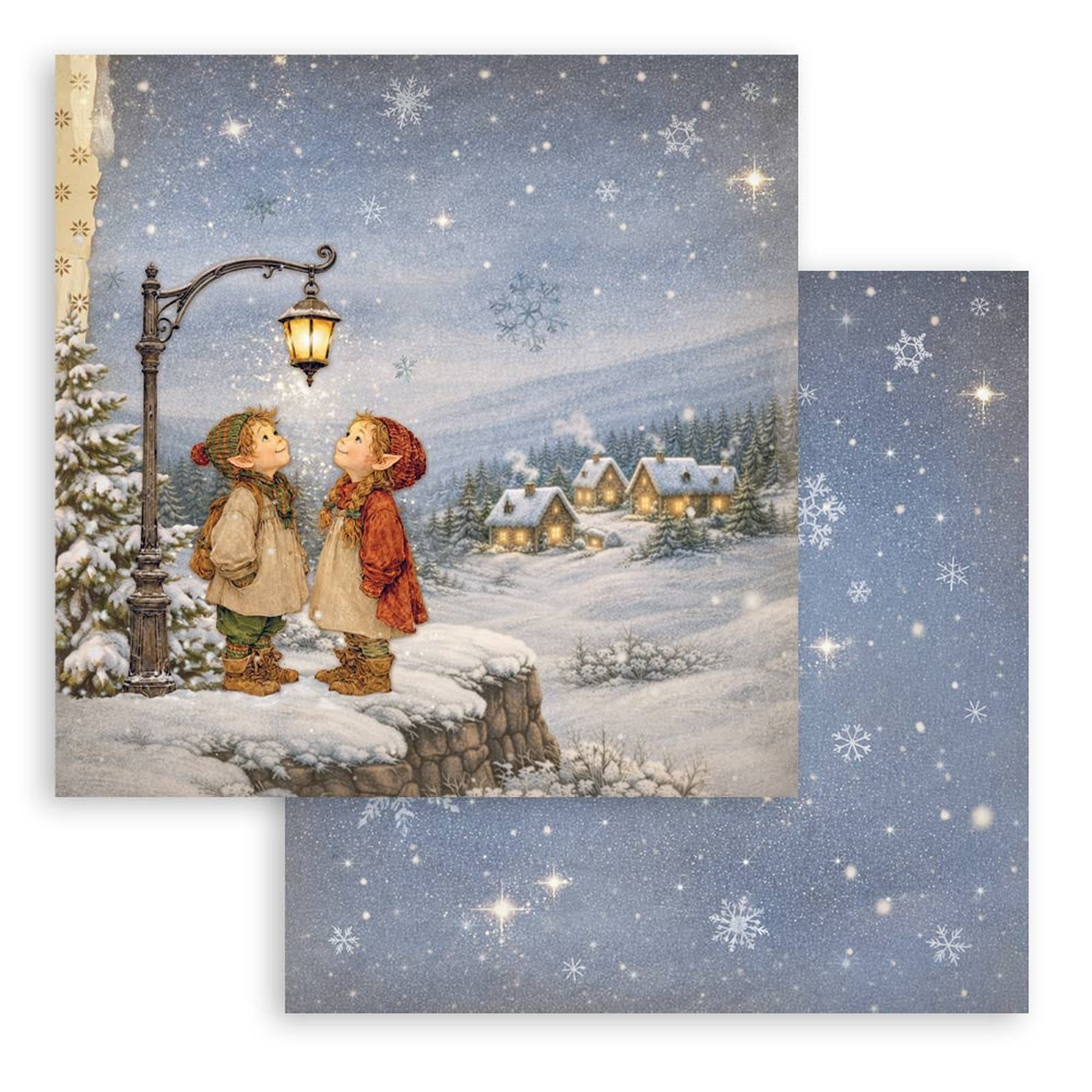 Silent Night Street Lamp