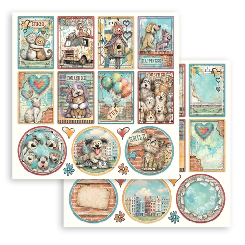Furry Friends 2 Cards and Rounds