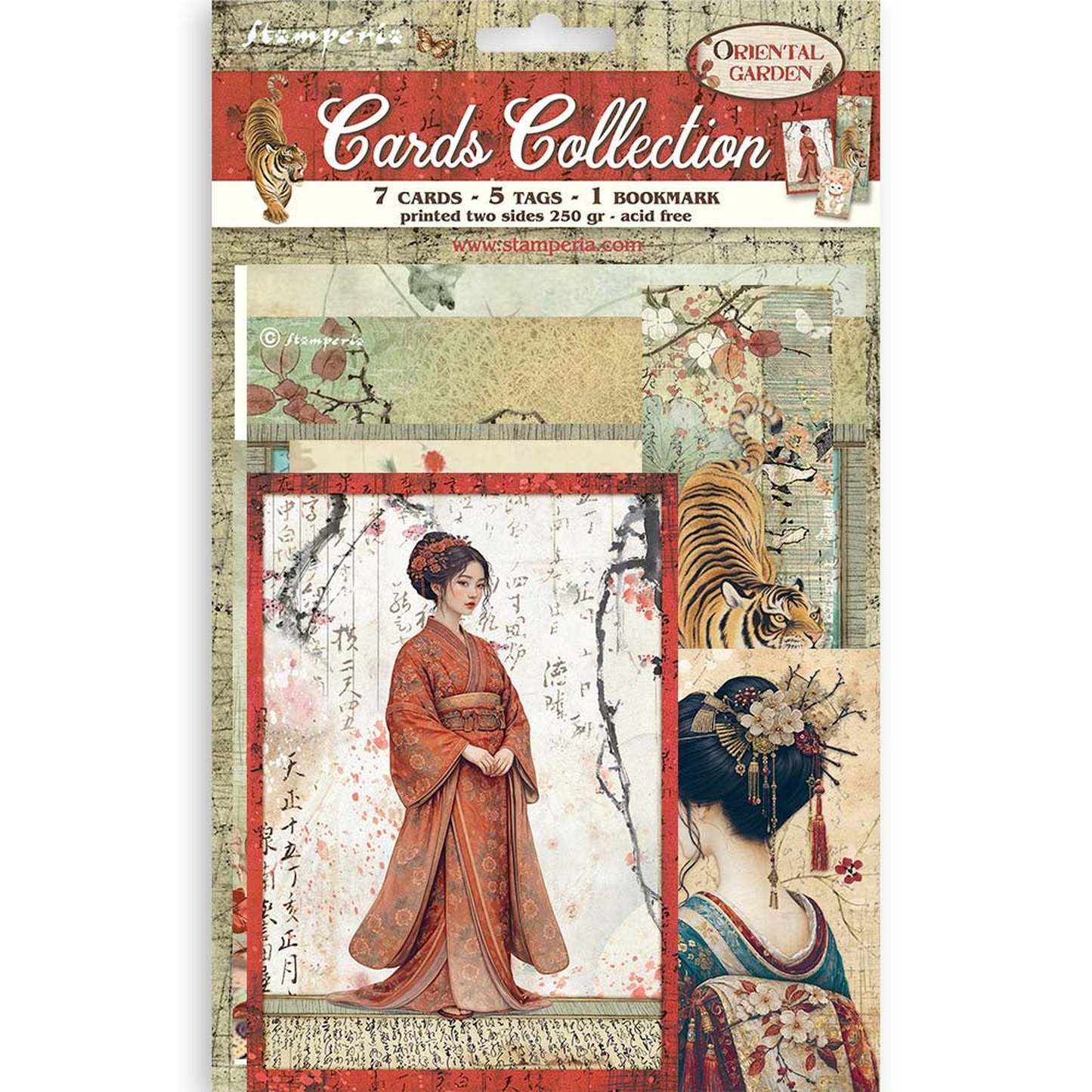 Oriental Garden Cards Collection