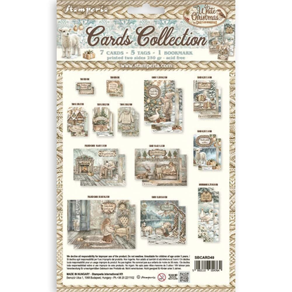 White Christmas Cards Collection