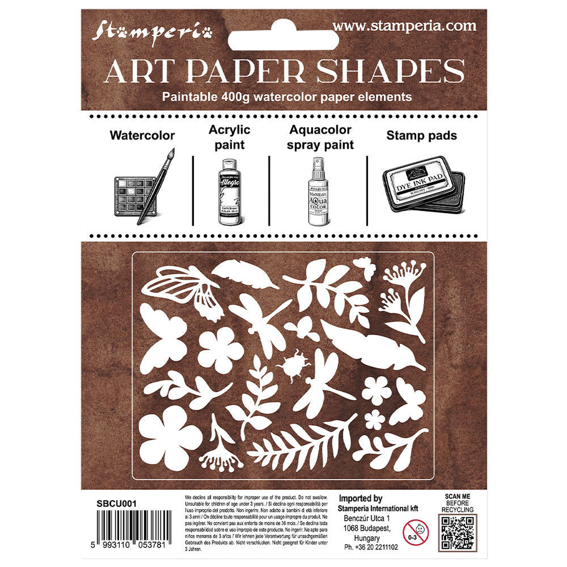 All Around Art Paper Shapes Laser Cut