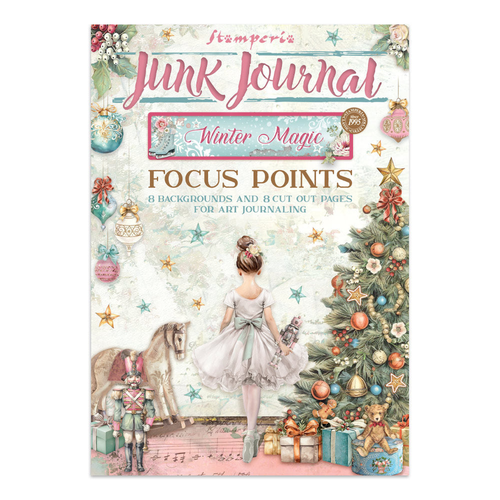 Winter Magic Junk Journal A5 Focus Points