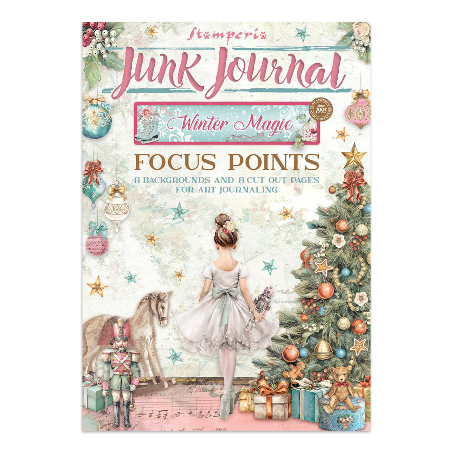 Winter Magic Junk Journal A5 Focus Points