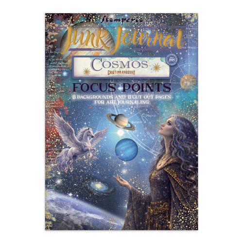Cosmos Junk Journal A5 Focus Points