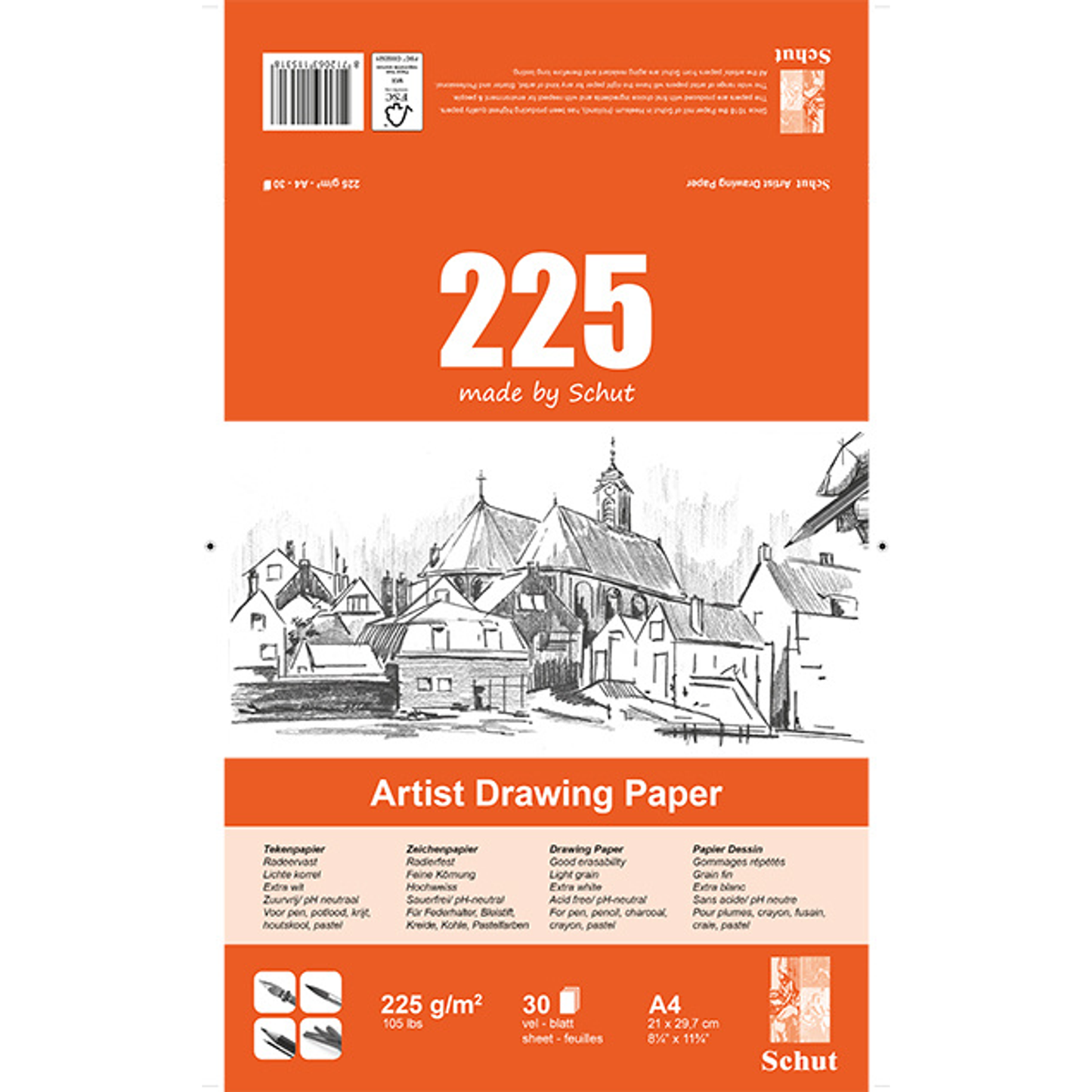 Artist Drawing Paper 225gr/m2