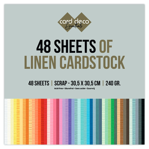 Linen Cardstock Jumbo Pack