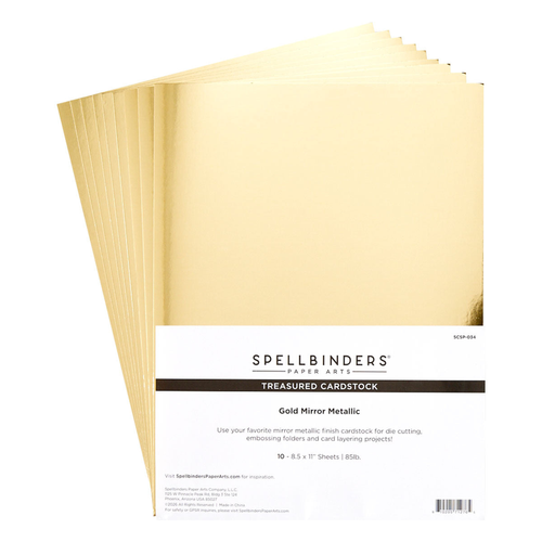 Treasured Cardstock Gold Mirror Metallic