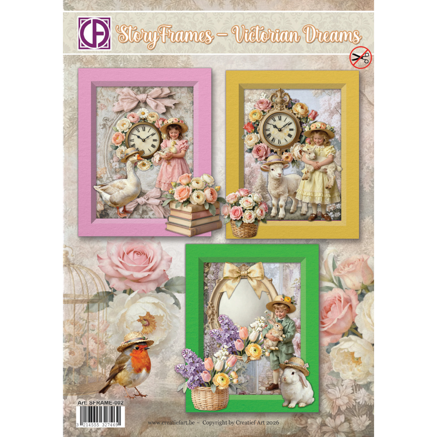 StoryFrames Card Kit Victorian Dreams