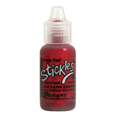 Ranger Stickles Glitter Glue Christmas Red