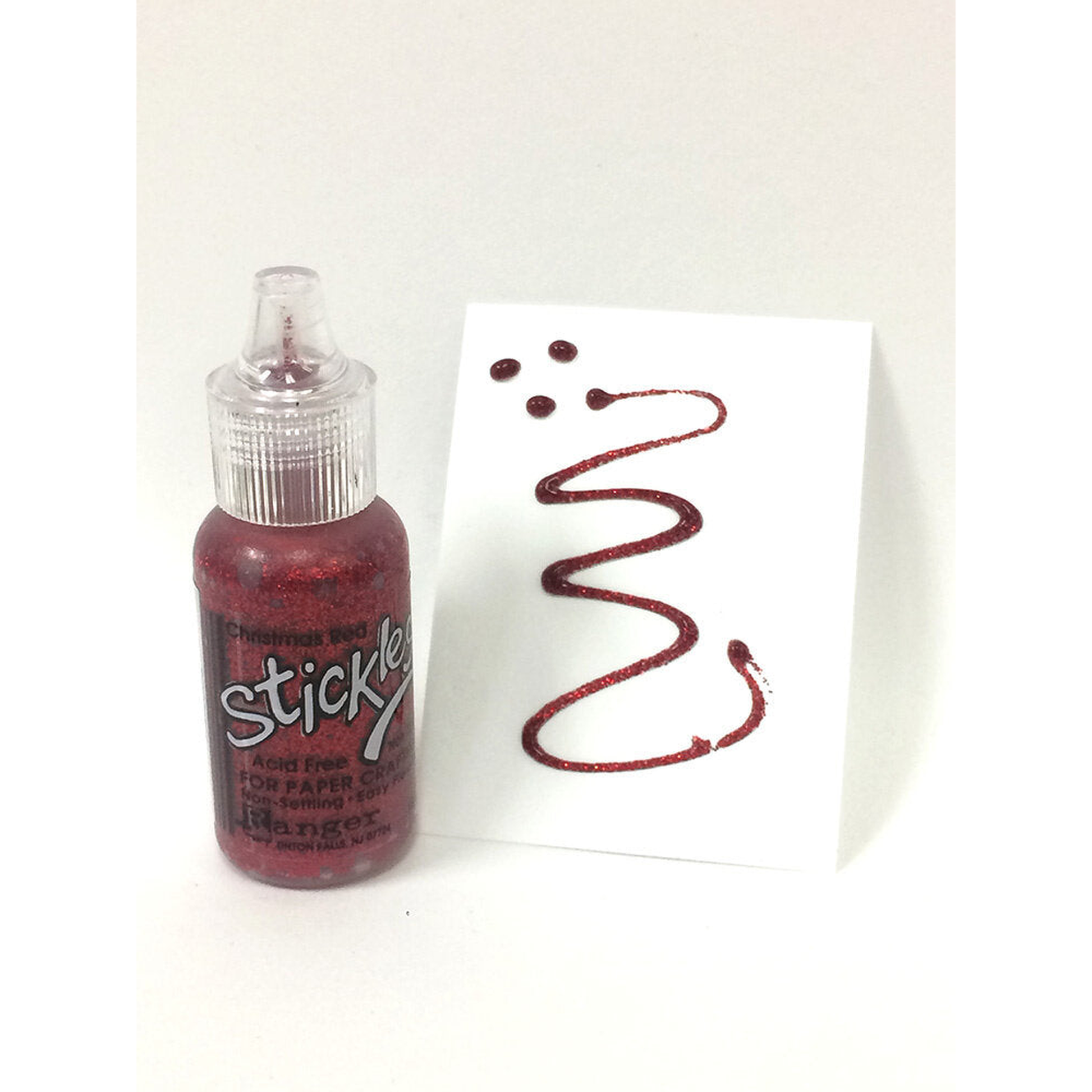 Ranger Stickles Glitter Glue Christmas Red