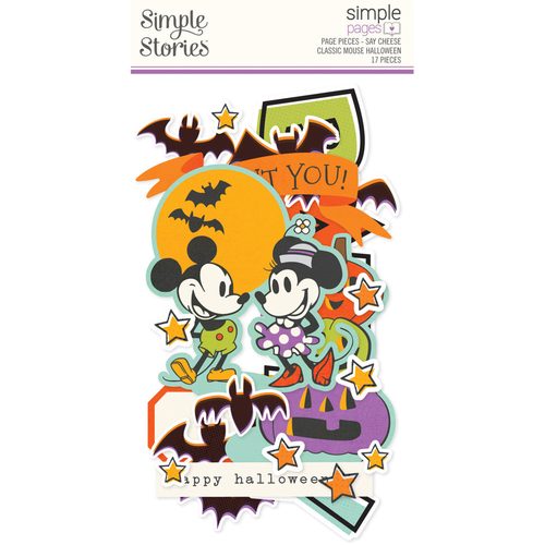 Say Cheese Classic Mouse Halloween Simple Pages Pieces