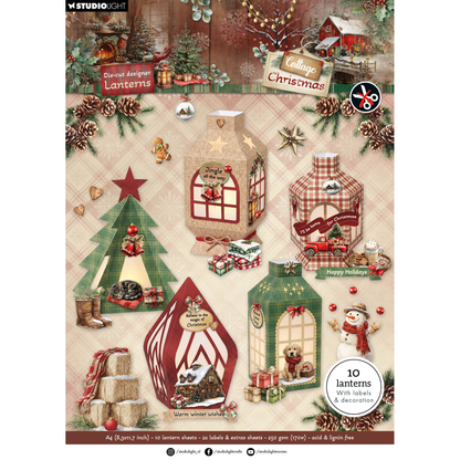 DIY Lanterns Cottage Christmas