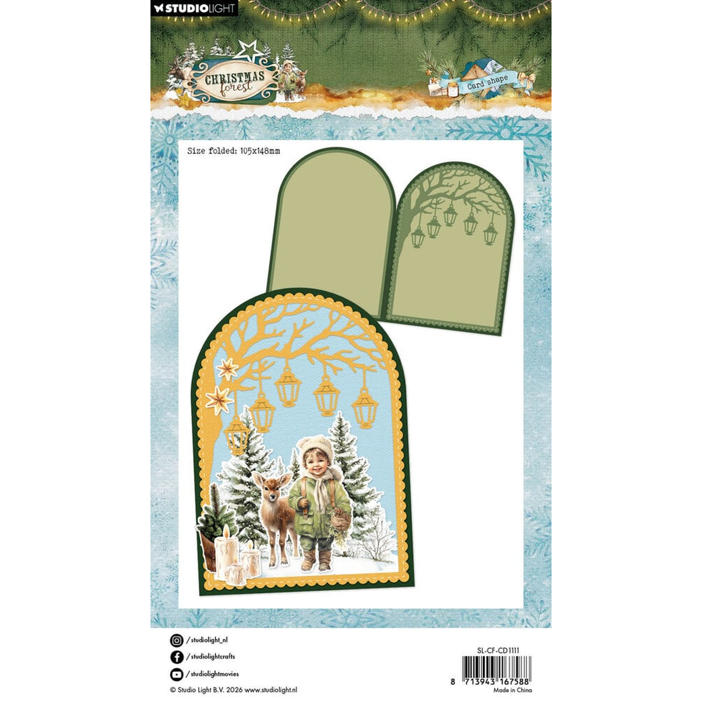 Christmas Forest - Card Shape