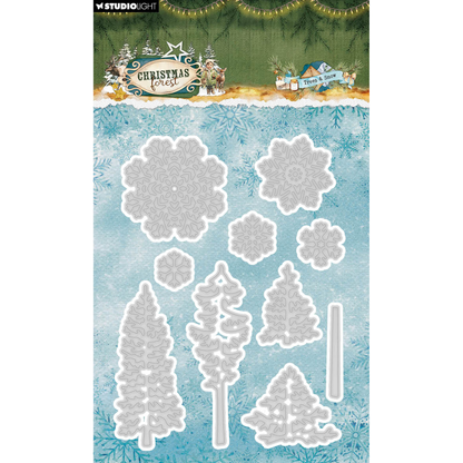 Christmas Forest - Trees and Snow