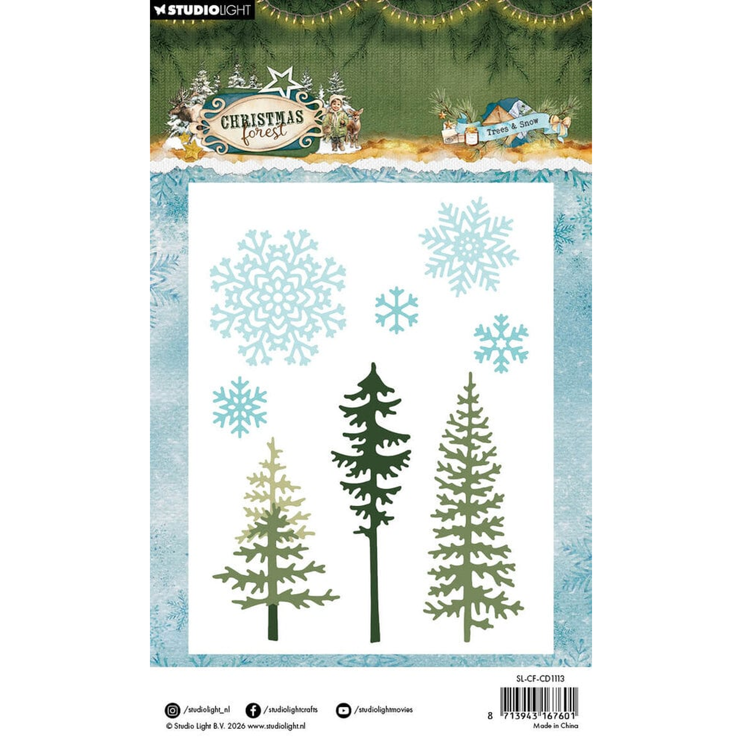 Christmas Forest - Trees and Snow