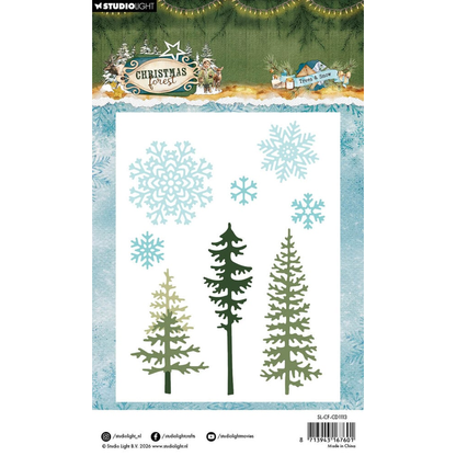 Christmas Forest - Trees and Snow